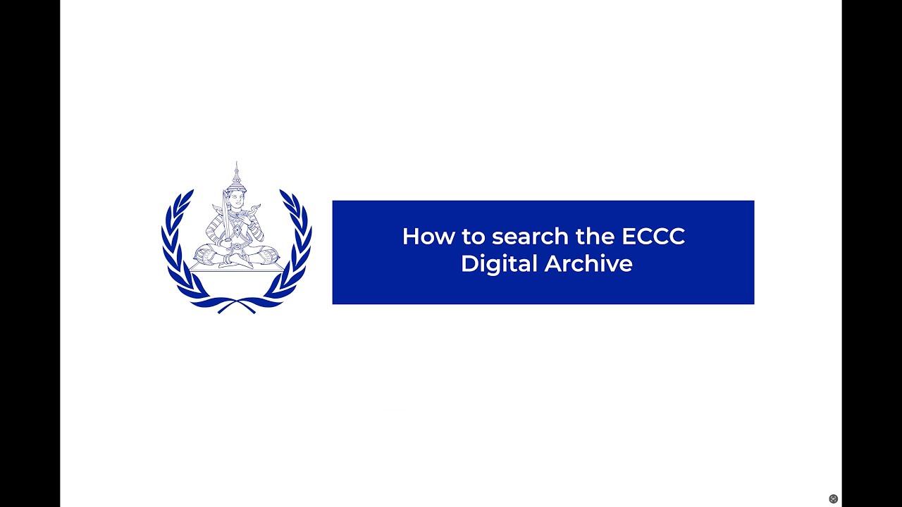 How to search the ECCC Digital Archive EN