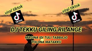 Download lagu DJ - BUGIS Viral Tiktok- Dj Tekku Giling Rilainge - Dj Bugis Dettona Radde ( Remixer DJ MAYO MRX ) mp3