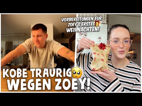 KOBE TRAURIG wegen ZOEY😭 + VORBEREITUNGEN für Zoey‘s ERSTES WEIHNACHTEN🥹🎅🏻 | kobexmone