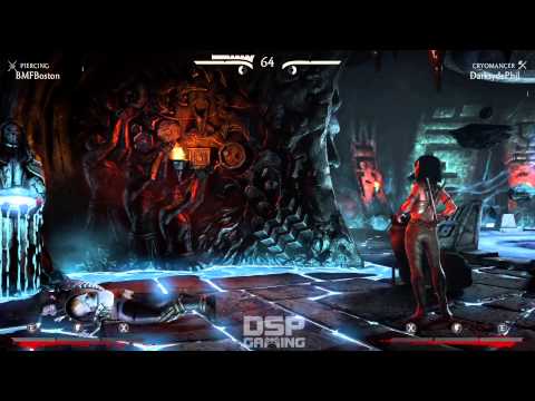 MKX 1st Multiplayer Matches pt34 - Sub-Zero vs. Mileena (GOOD Match)