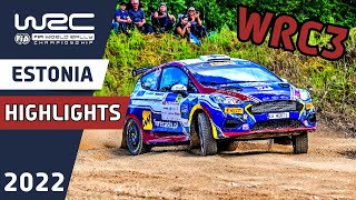 WRC Rally Highlights : WRC Rally Estonia 2022 : WRC3 Friday