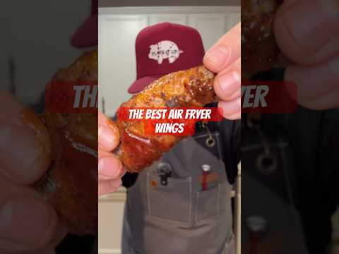 The Best Air Fryer Wings! #recipe #easyrecipe #shorts #chickenwings #airfryer #wings @randysrubs