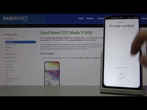 ZTE Blade V2020 Incoming Call & Default Ringtone