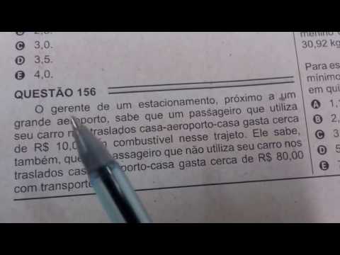 QUESTÕES 155 E 156 - MEDIANA E EQUAÇÃO  DO 1º GRAU - ENEM 2016 - 2ª APLICAÇÃO