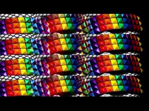 Club Visuals 532 - Wiggle Colors Free VJ Loop HD