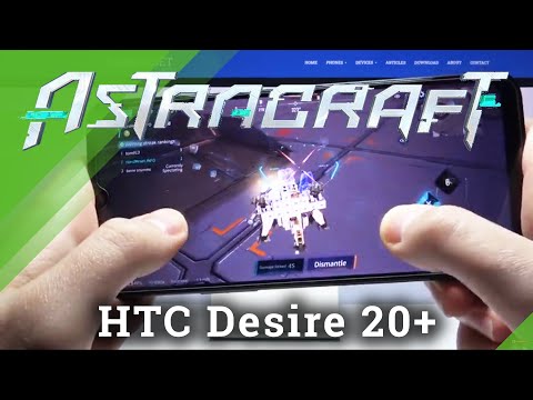 Astracraft on HTC Desire 20+ - Gameplay
