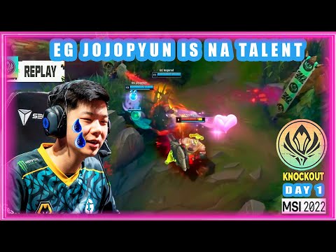EG Jojopyun is NA TALENT [EG vs RNG MSI 2022]