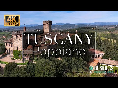 Poppiano - Montespertoli - Firenze - Toscana (4K)