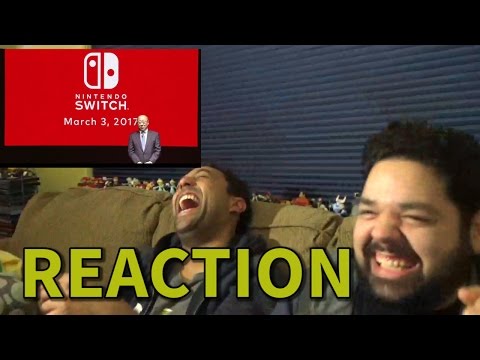 Nintendo Switch Presentation 2017 Reaction - Awkward Mafia Show