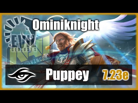 Puppey - Ominiknight OFFLANE | with MATUMBAMAN (smurf) + EG.Cr1t + NA`VI.W.Zayac | Wipe | 7.23e