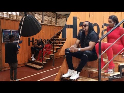 Navio ft Shena Skies - Rare behind the scenes video shoot by Sasha Vybz
