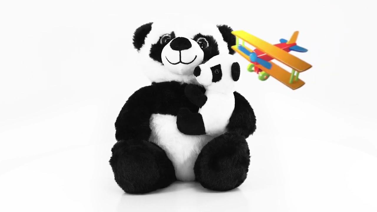 Plush Super Soft Panda Baby