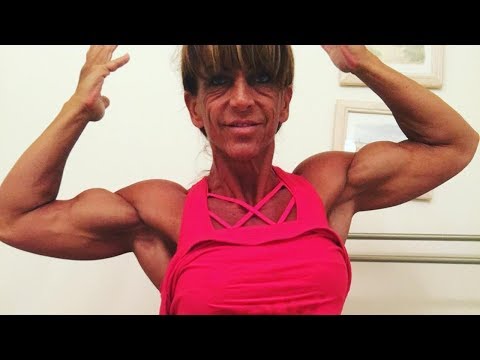 52 years young Diana Painter - Female muscle