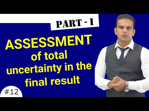 Assessment of Total Uncertainty In the Final Result (Part 1) - Physics Class 11 By Shafiq Anjum