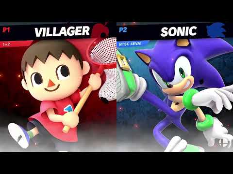 Javi (Villager) vs Beebs (Sonic) - Johnny B's Monthly #8 Smash Ultimate - WQF