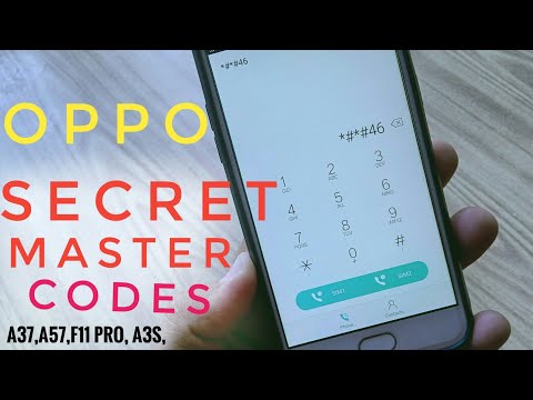 OPPO SECRET MASTER CODES||OPPO SECRET CODE YOU MOST KNOW