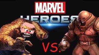 Marvel Heroes • PC • Thing Gameplay • Stopping the Juggernaut • HD