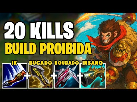 WUKONG FULL CRITICAL in JG! 20 KILLS DELETING in 1 HIT