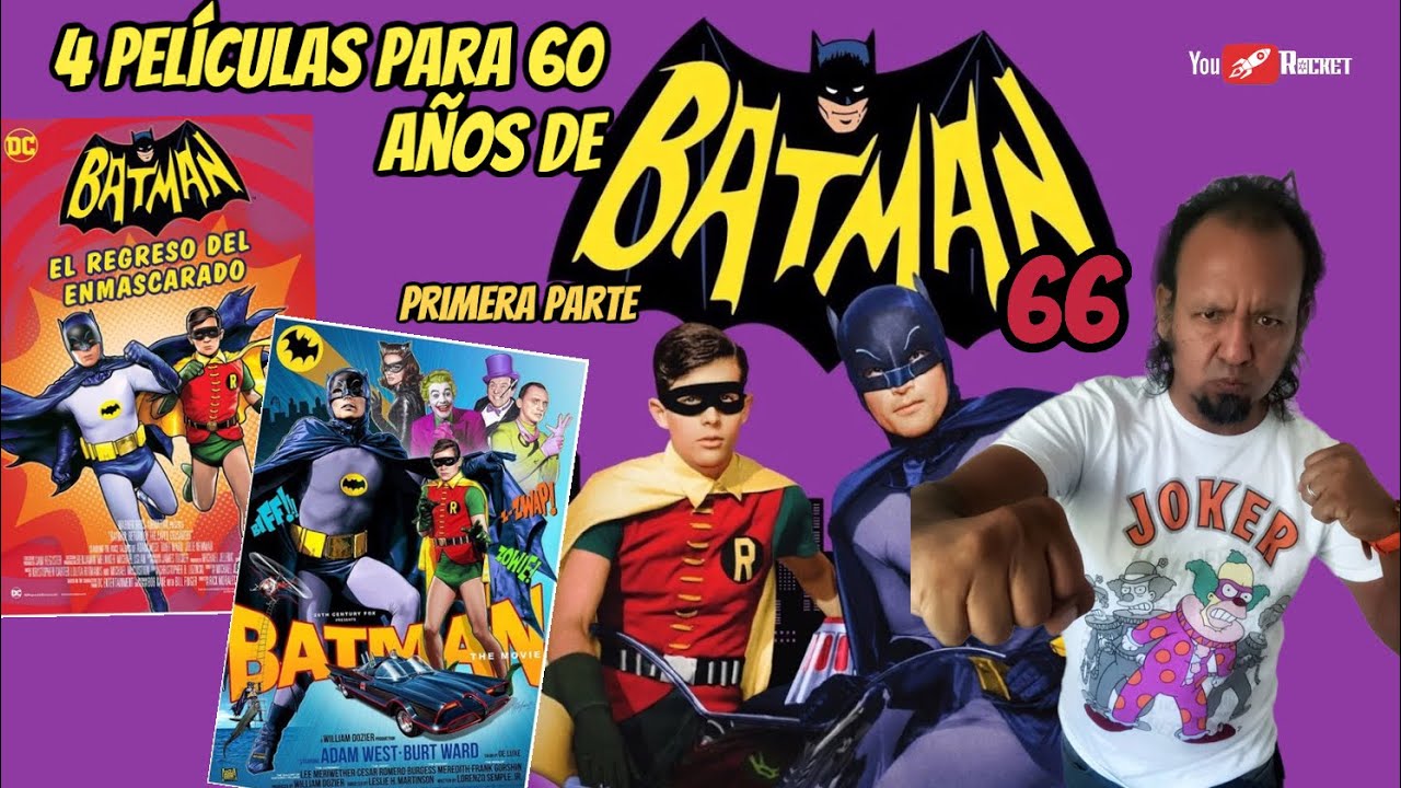 BATMAN 66 ANIVERSARIO 60 análisis de las películas sobre la serie 