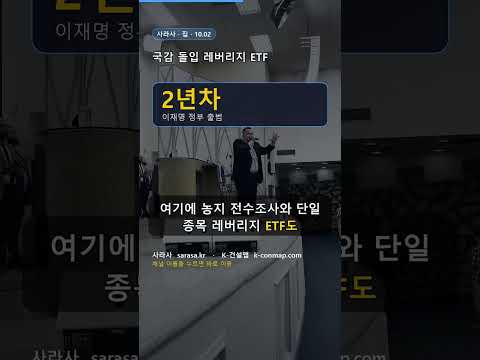 국감 돌입 레버리지 ETF 📉