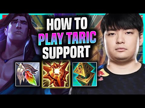 LEARN HOW TO PLAY TARIC SUPPORT LIKE A PRO! - DRX Beryl Plays Taric Support vs Nautilus! |