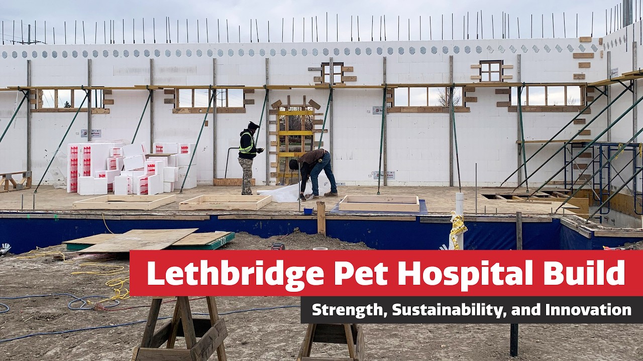 Building A Better Future: Inside the Lethbridge Pet Hospital Built with SuperForm ICF