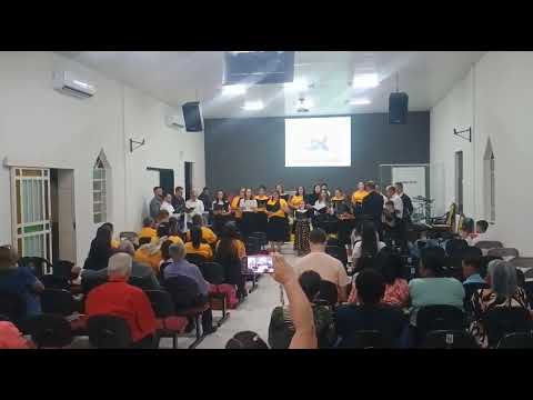 Coral das Assembleias de Deus em Uraí Paraná. Hino 578 Harpa cristã 
