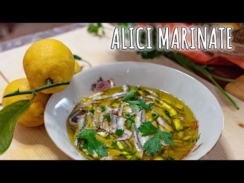 ALICI MARINATE RICETTA DI MIO PADRE