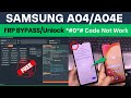 Samsung A04 A04e FRP Bypass Android 14 Free Tool 2026 Samsung A04e Google Account Unlock Only GSM