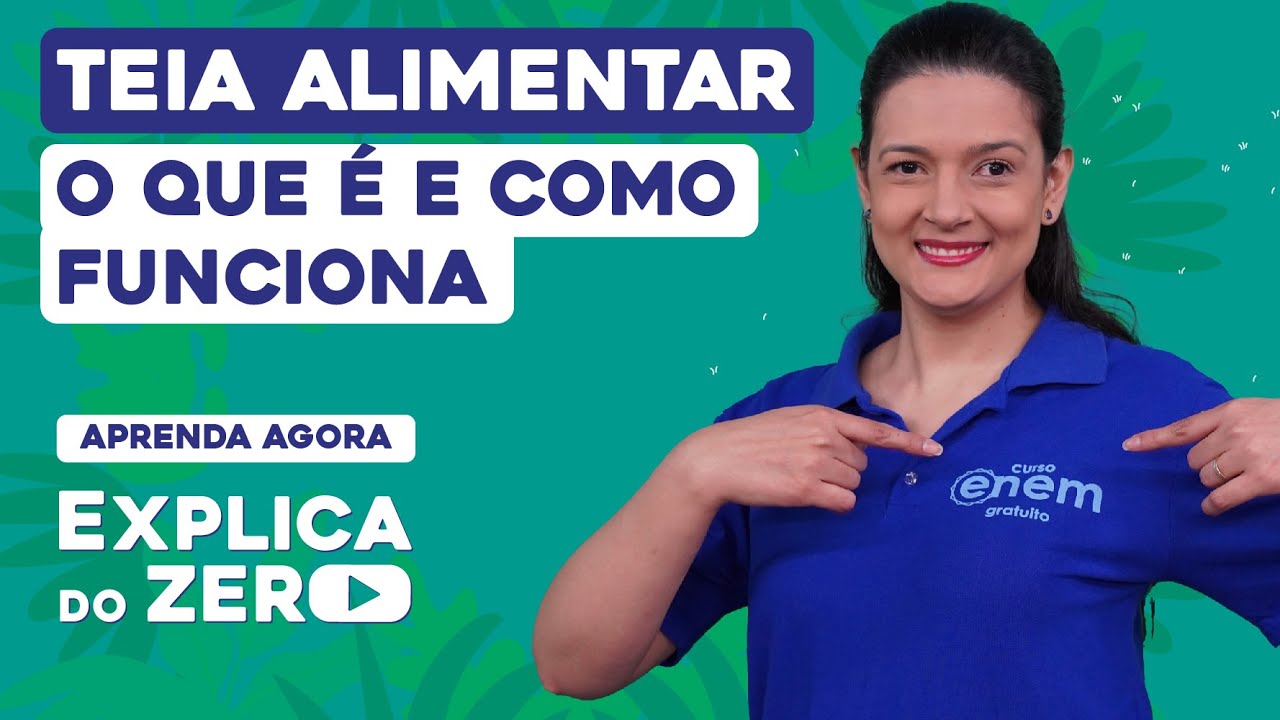 TEIA ALIMENTAR: o que é e como funciona | Biologia | Explica do Zero | Profa. Cláudia Souza Aguiar