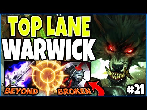 TOP LANE WARWICK IS BEYOND BROKEN 🔥 LEARN HOW TO CARRY WITH WW TOP EASY 🔥 Bronze to Diamond Ep #21
