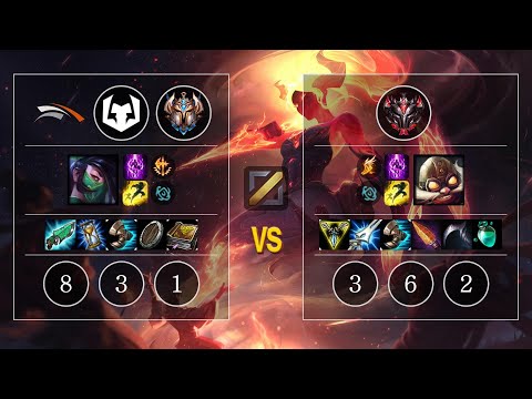 HLE Mireu Akali vs Corki Mid - KR Patch 10.12
