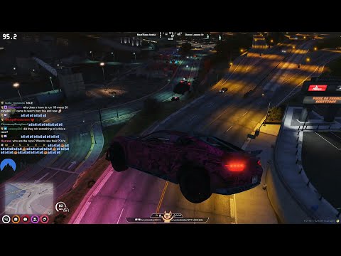 Tony & Dundee INSANE DRIFTING CHASE with PD (w/ xQc and Mickey) Pt. 1 | GTA RP NoPixel 3.0