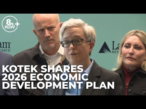 Gov. Kotek announces 2026 economic development plan | Full news conference