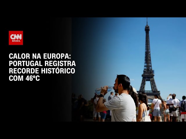 Europa enfrenta grande onda de calor no verão de 2025 | CNN PRIME TIME