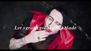 Marilyn Manson - Third Day Of A Seven Day Binge (Lyrics)