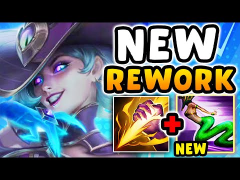 RIOT COMPLETELY BROKE THE SNAKE !! NEW CASSIOPEIA REWORK JUNGLE (She Can Buy Boots Now?!)