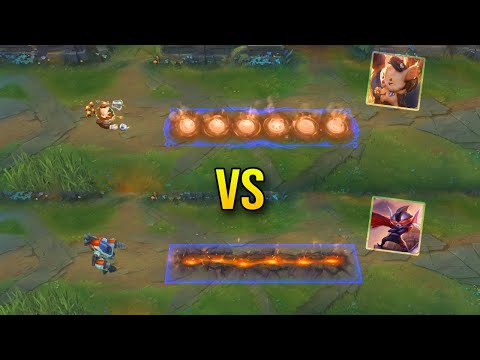 Cafe Cuties Rumble vs Super Galaxy Rumble Skin Comparison - League of Legends
