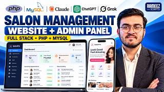 How to Build Salon Management System | Full Stack ERP + CRM in PHP MySQL with AI - PHP Project by Rameez Scripts