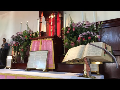 Live Traditional Latin Mass Sunday 14 March 2021 @St Anne’s — Laetare
