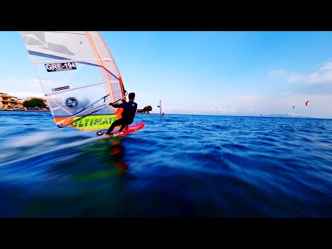 Windsurfing in Loutsa Greece 2026 with Delta SLR / Sailloft / Novenove