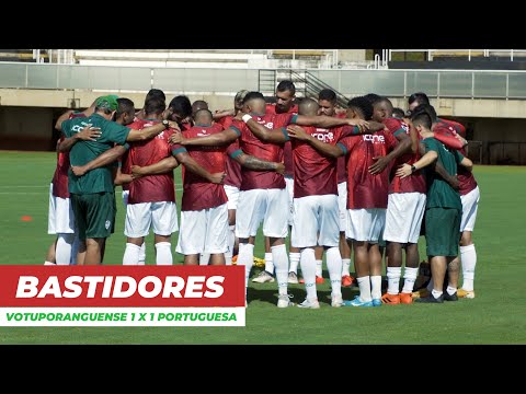 Bastidores do jogo VOTUPORANGUENSE 1 x 1 PORTUGUESA - 02/02/2020 || LUSA TV
