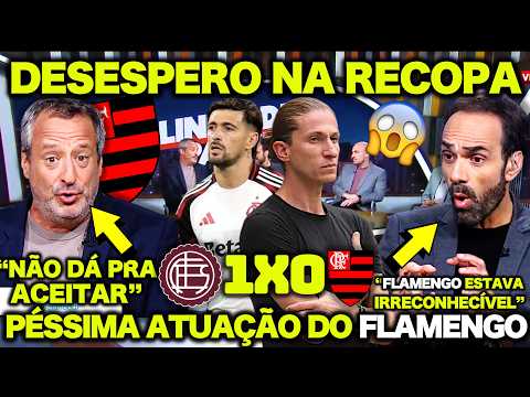 IMPRENSA ESPORTIVA LARGOU o AÇO no FLAMENGO ! "PÉSSIMA ATUAÇÃO do FLAMENGO!" LANÚS 1X0 FLAMENGO