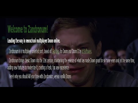 THE ZANDRONUM DOOMSEEKER EXPIRIENCE