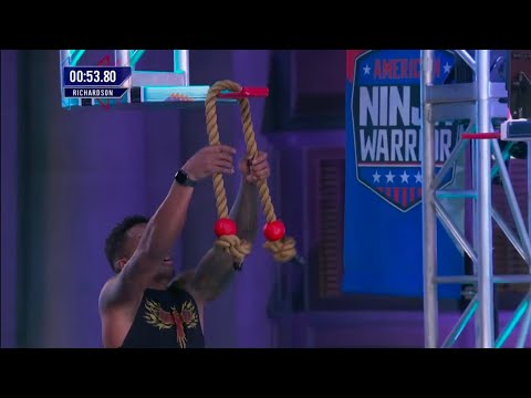 Najee Richardsons Fastet Run -American Ninja Warrior 2023 | Ninja Warrior | ANW