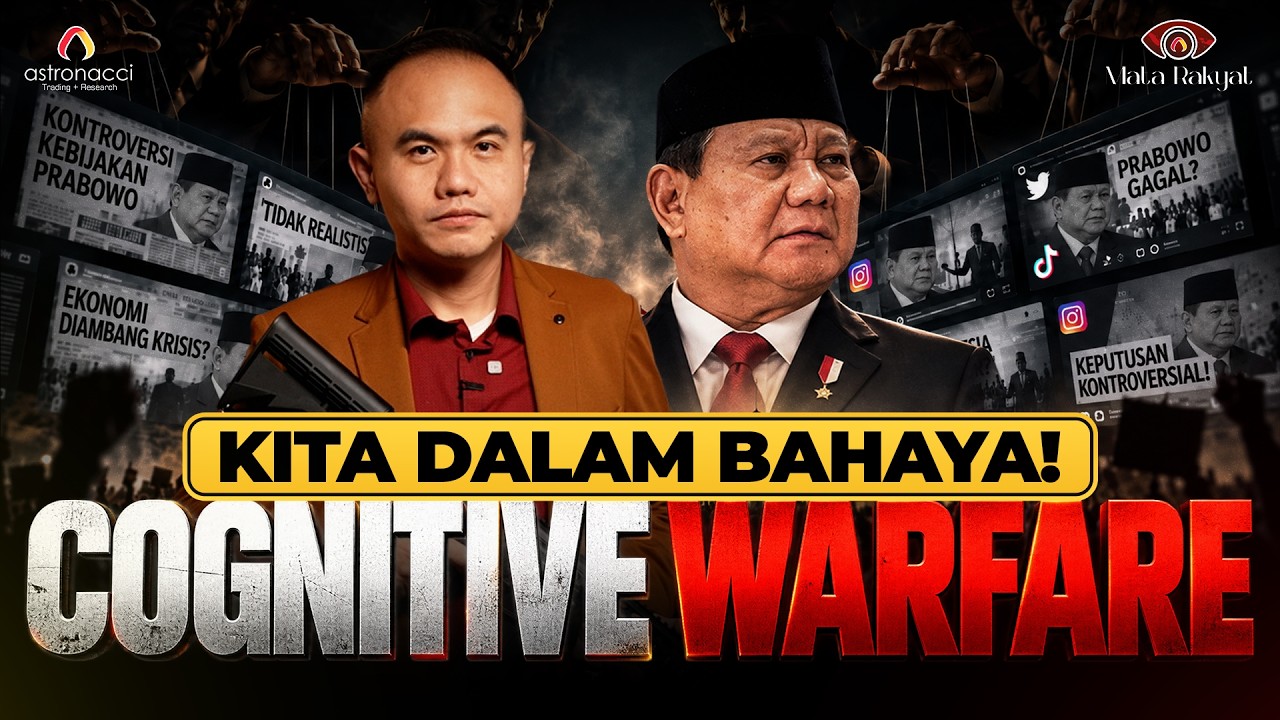 BAHAYA NASIONAL!! Kita sedang PERANG COGNITIVE. Gw BONGKAR SEMUA!