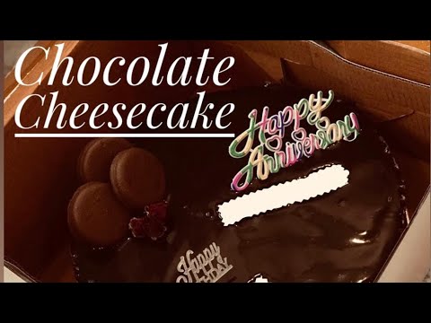 Baked CHOCOLATE CHEESE CAKE|Jehan's CookingLab|