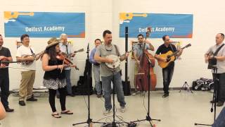 Delfest Academy 2014 Hanna Livingston With Del "Fiddle Patch"