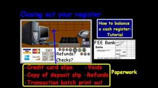 How to balance a cash register-Tutorial