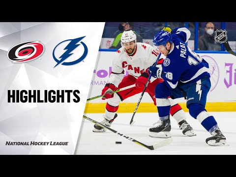 Hurricanes @ Lightning 4/20/21 | NHL Highlights